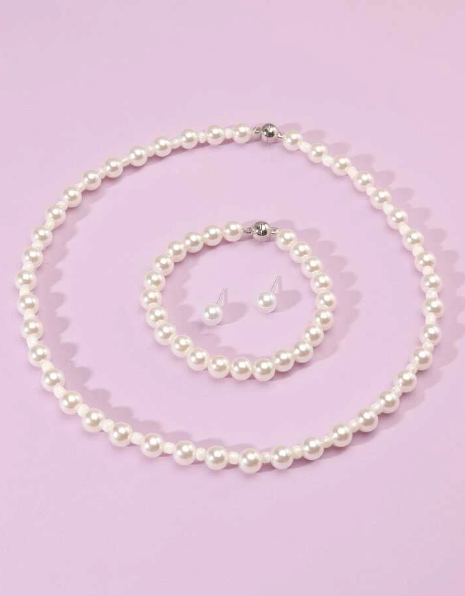 Pearl Magnetic Jewelry Set